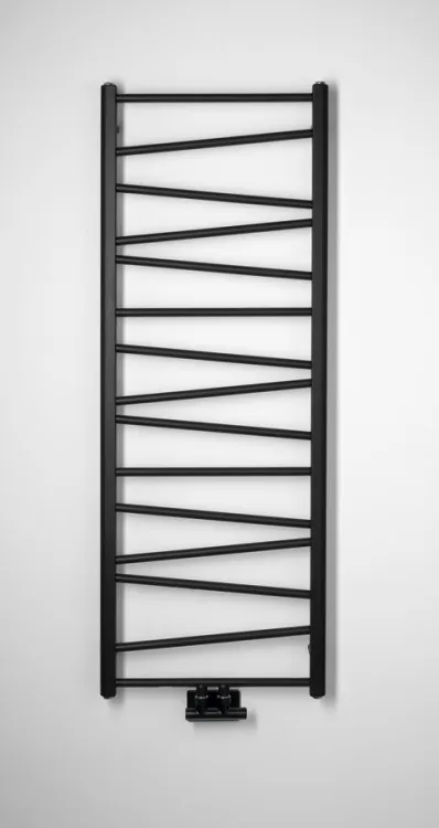 ANNALISA grzejnik łazienkowy 500x1375mm, czarny mat
