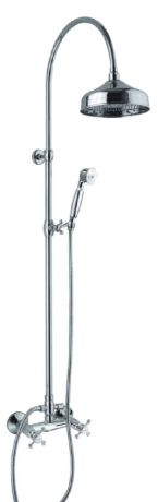 Przejdź do produktu Prysznic z deszczownicą Retro Reitano Atea R386/1162 bronzo