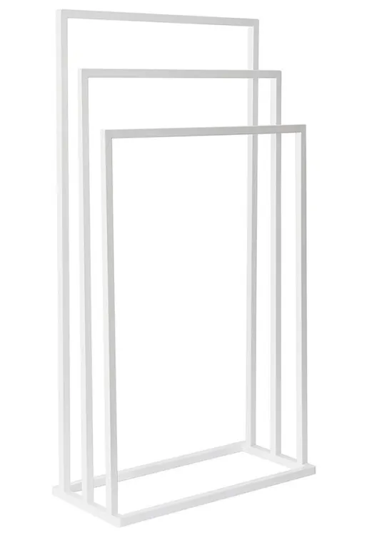 Stojak na ręczniki 450x860x210mm, biały mat