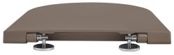 INFINITY deska WC, SLIM, Soft Close, Easy Take, taupe