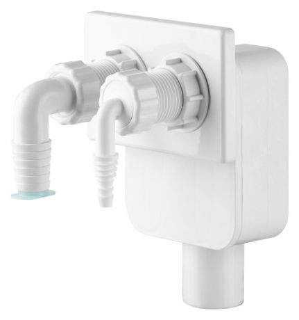 Przejdź do produktu DEXA 2 syfon podtynkowy do pralki i suszarki DN40mm, białe