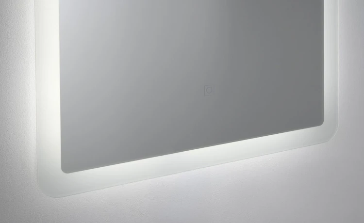 FAGO lustro z oświetleniem LED 50x70cm, czujnik dotykowy, ściemnialne
