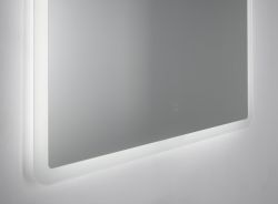 FAGO lustro z oświetleniem LED 80x60cm, czujnik dotykowy, ściemnialne