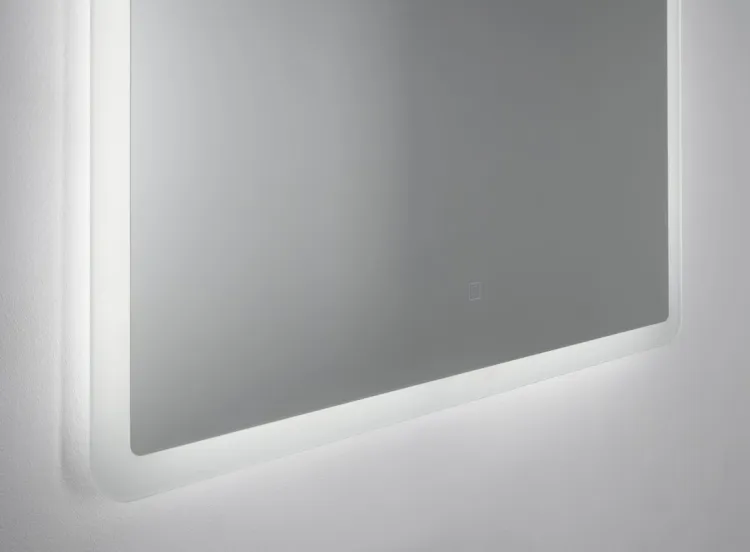 FAGO lustro z oświetleniem LED 80x60cm, czujnik dotykowy, ściemnialne