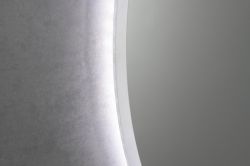 URSA lustro z oświetleniem LED średnica 70cm, czujnik dotykowy, ściemnialne