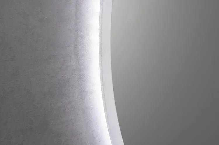 URSA lustro z oświetleniem LED średnica 70cm, czujnik dotykowy, ściemnialne