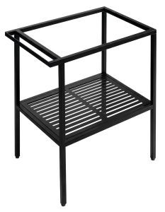 ARYA konsola pod umywalkę 680x850x450mm, czarny