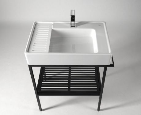 Przejdź do produktu ARYA konsola pod umywalkę 680x850x450mm, czarny