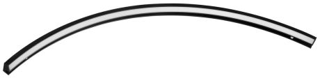 Przejdź do produktu MOON LED oświetlenie 8,8W, 230V, 573x12x22mm, R400mm, czarny mat