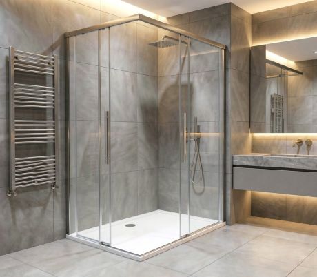 Przejdź do produktu LUXOR kabina prysznicowa prostokątna 1000x800mm wariant L/P, wejście z rogu