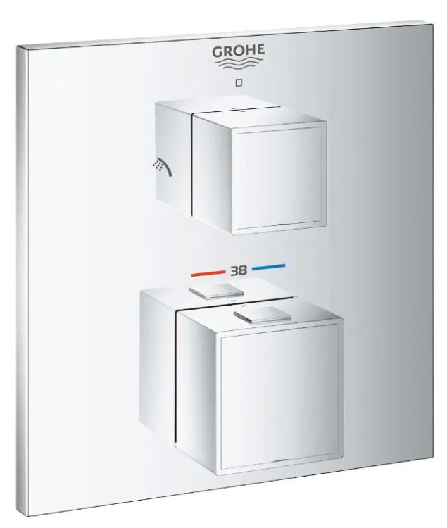 bateria prysznicowa Grohe kwadratowa termostat.JPG