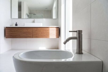 Przejdź do produktu MINIMAL bateria bidetowa, stal nierdzewna mat