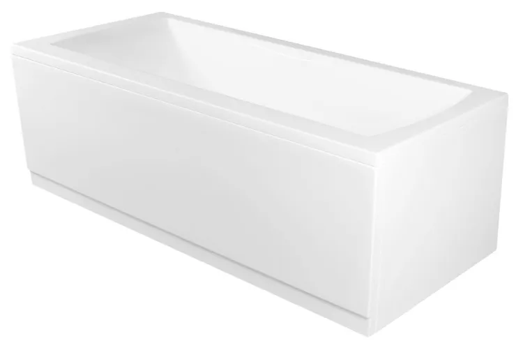 ELVINA wanna prostokątna 170x80x50cm, biały