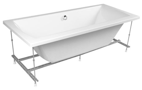 Przejdź do produktu ELVINA wanna prostokątna 170x80x50cm, biały