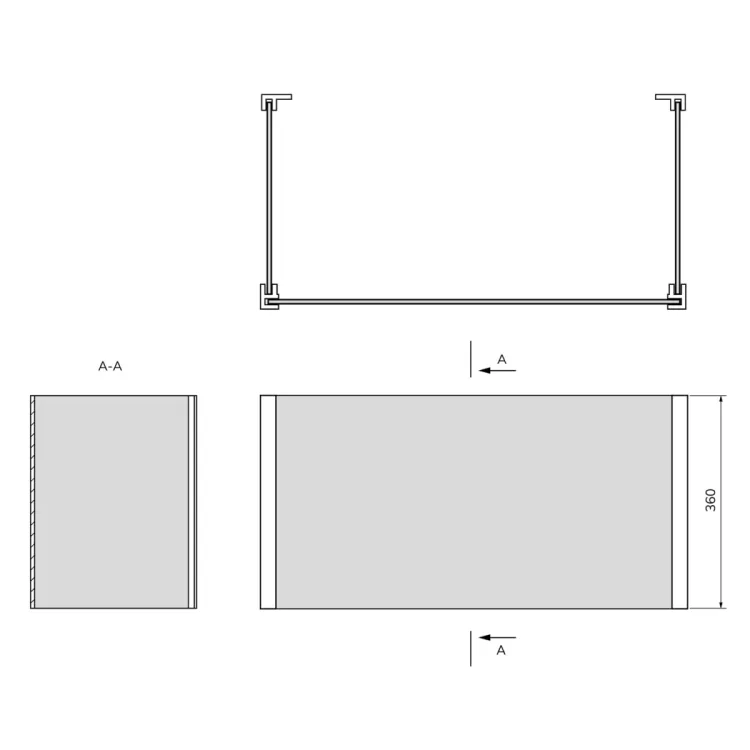 UNIVERSAL U obudowa 75x100x75x36cm