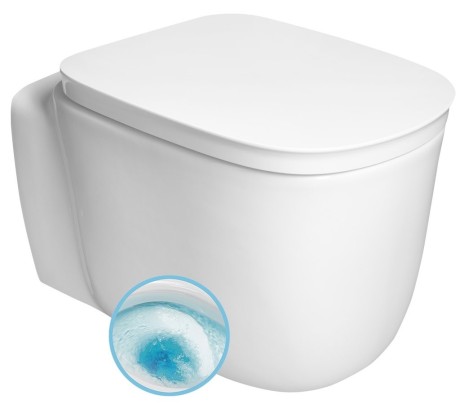 Przejdź do produktu ORGANIC WC wiszące, Vortex Rimless, 36x52cm, biały