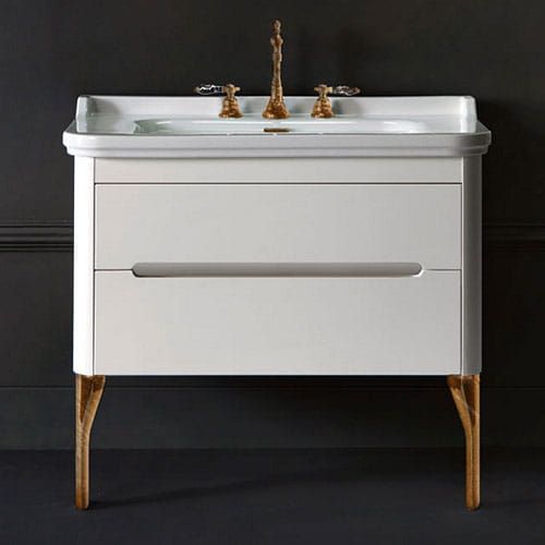 Kerasan Waldorf Nogi do szafki bronzo 919493