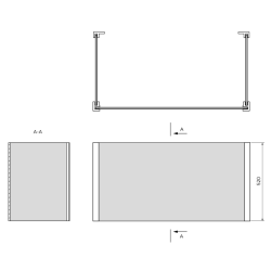UNIVERSAL U obudowa 80x140x80x52cm