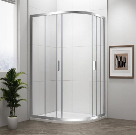 Przejdź do produktu EASY kabina prysznicowa półokrągła 1000x800mm, L/R, szkło czyste