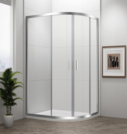 Przejdź do produktu EASY kabina prysznicowa półokrągła 1000x800mm, L/R, szkło czyste