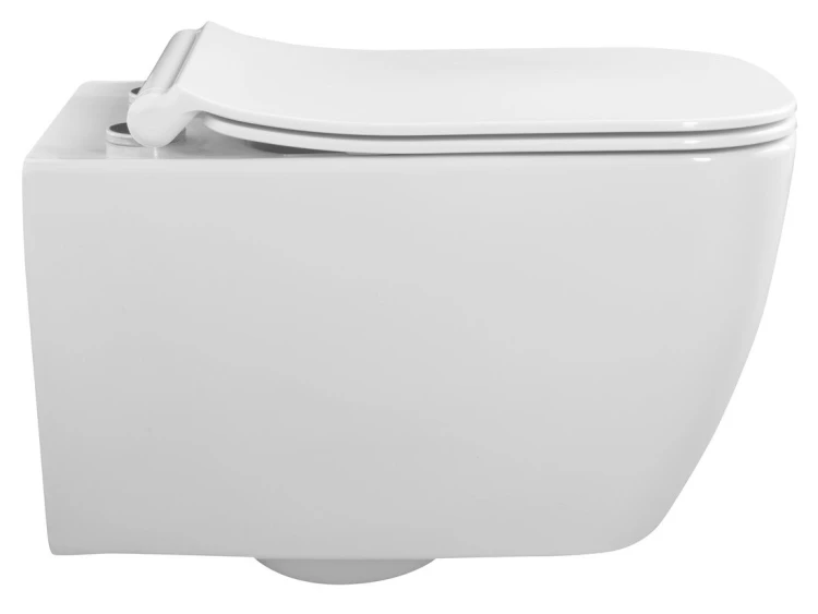 VEA WC wiszące, Rimless, 34,5x52cm, biały