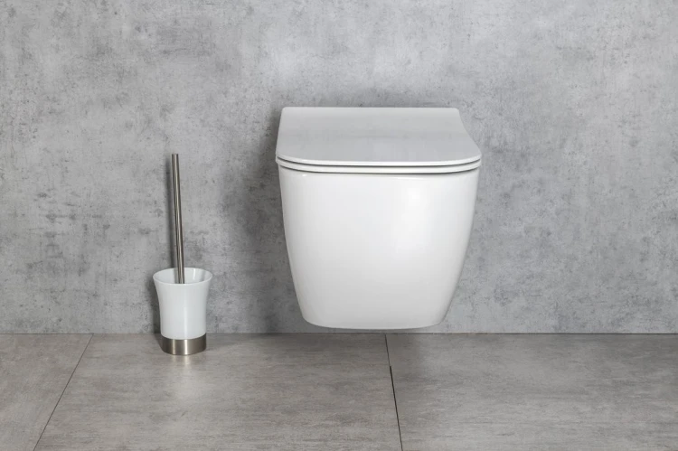 VEA WC wiszące, Rimless, 34,5x52cm, biały