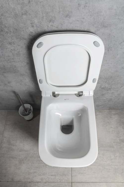 VEA WC wiszące, Rimless, 34,5x52cm, biały