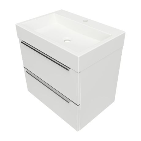 Przejdź do produktu DREAMSET szafka dolna, 60 x 42 cm, z umywalką Marble+