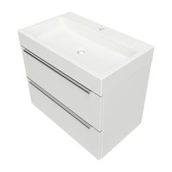 DREAMSET szafka dolna, 70 x 42 cm, z umywalką Marble+