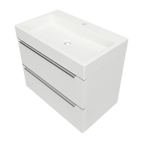 Przejdź do produktu DREAMSET szafka dolna, 70 x 42 cm, z umywalką Marble+