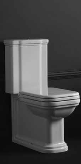 Kerasan Waldorf miska stojąca WC z mechanizmem spłukującym 411701+418101+750990