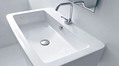 Przejdź do produktu Umywalka podwieszana 90x43 cm Kerasan Ego 325101