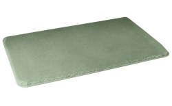 FUZZY dywanik lazienkowy, 50x80cm, 100% polyester, antypoślizgowa, zielony