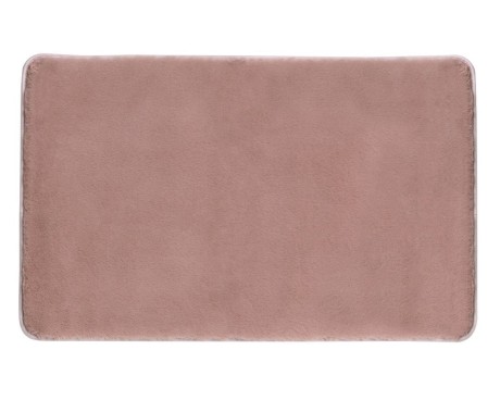Przejdź do produktu FUZZY dywanik łazienkowy, 50x80cm, 100% polyester, antypoślizgowa, różowy