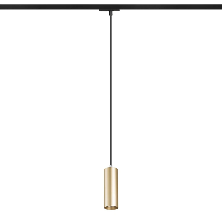 RENDL MAVRO do 1-faz. szyny wisząca złota 230V LED 12W 38° 3000K