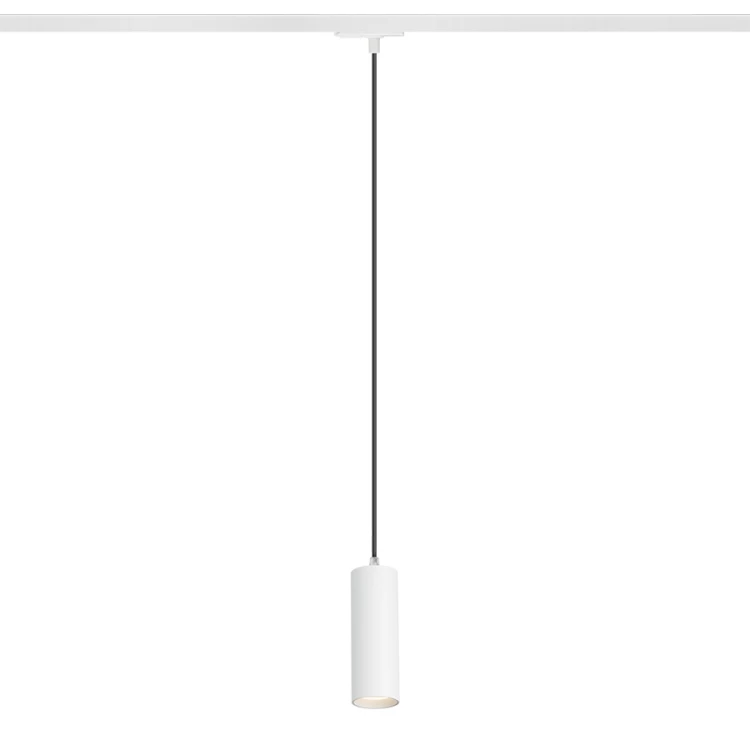 RENDL MAVRO do 1-faz. szyny wisząca biała 230V LED 12W 38° 3000K