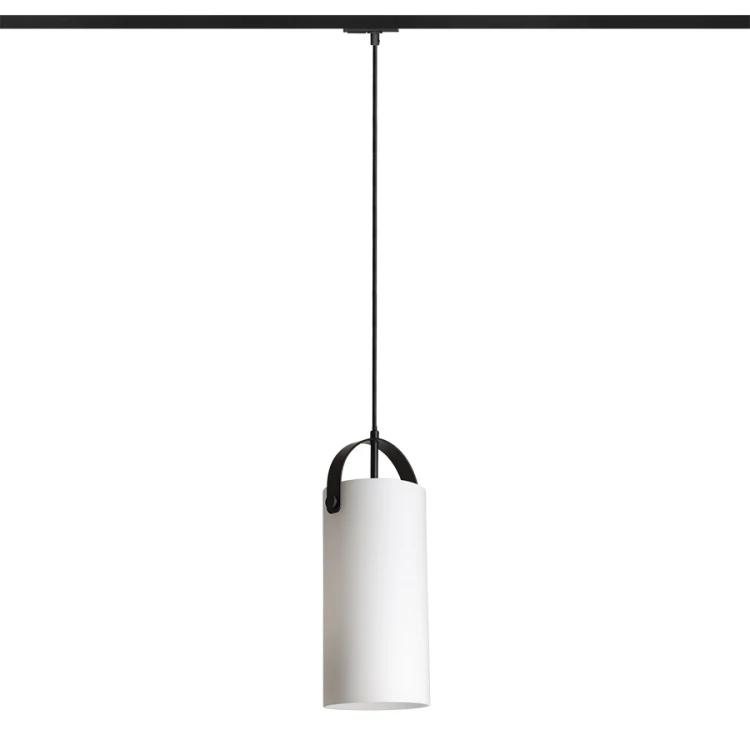 RENDL JULIETTA 31 do 1-faz. szyny szkło opalowe/czarna 230V LED E27 15W