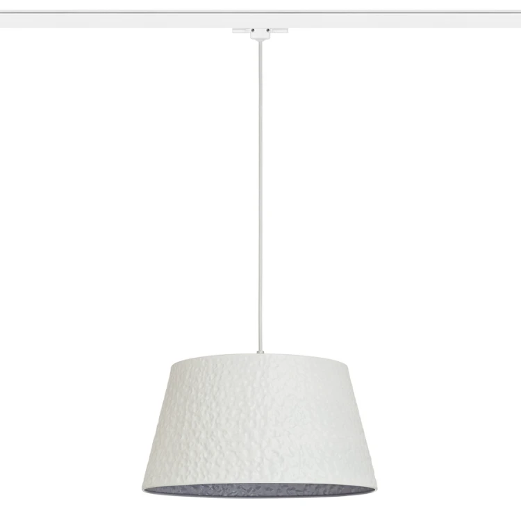 RENDL BUCKY 40 do 3-faz. szyny biała/szara metal 230V LED E27 15W