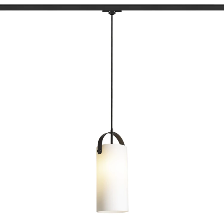 RENDL JULIETTA 31 do 3-faz. szyny szkło opalowe/czarna 230V LED E27 15W