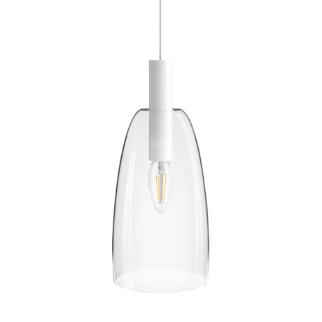 Przejdź do produktu RENDL BELLINI do 3-faz. szyny biała szkło przezroczyste 230V LED E14 15W