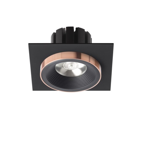 Przejdź do produktu RENDL SHARM SQ I wpuszczana czarna/czarna miedź 230V LED 10W 24° 3000K
