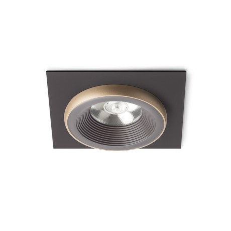 Przejdź do produktu RENDL SHARM SQ I wpuszczana brązowa/perłowo-złota 230V LED 10W 24° 3000K