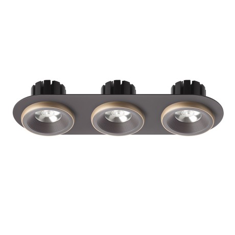 Przejdź do produktu RENDL SHARM R III wpuszczana brązowa/perłowo-złota 230V LED 3x10W 24° 3000K
