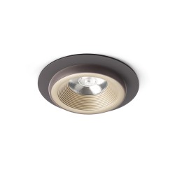 RENDL SHARM R I wpuszczana perłowo-złota/brązowa 230V LED 10W 24° 3000K
