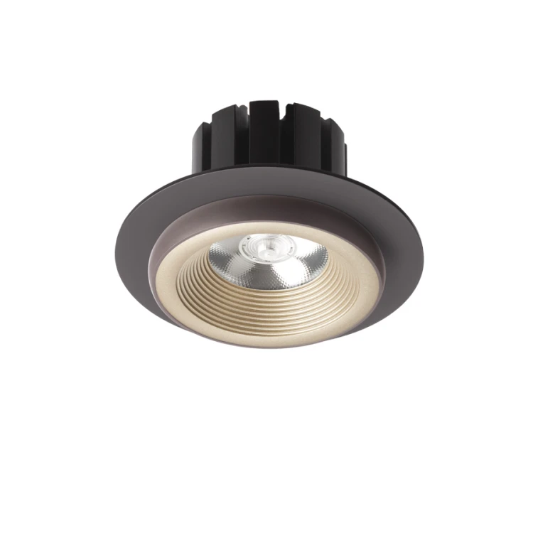 RENDL SHARM R I wpuszczana perłowo-złota/brązowa 230V LED 10W 24° 3000K
