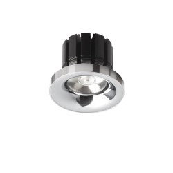 RENDL SHARM PLUS wpuszczana chrom 230V LED 10W 24° 3000K