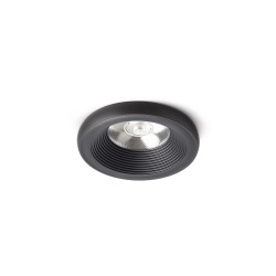 RENDL SHARM PLUS wpuszczana czarna 230V LED 10W 24° 3000K