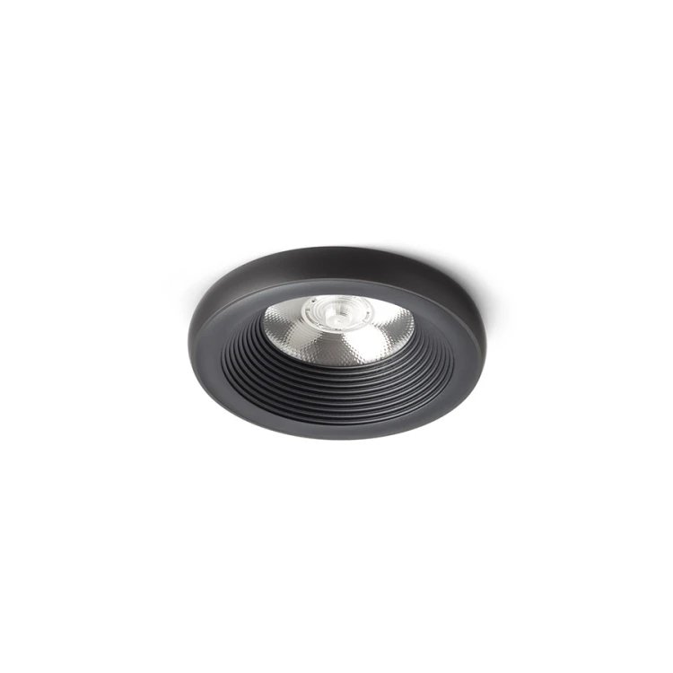 RENDL SHARM PLUS wpuszczana czarna 230V LED 10W 24° 3000K