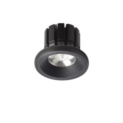 RENDL SHARM PLUS wpuszczana czarna 230V LED 10W 24° 3000K