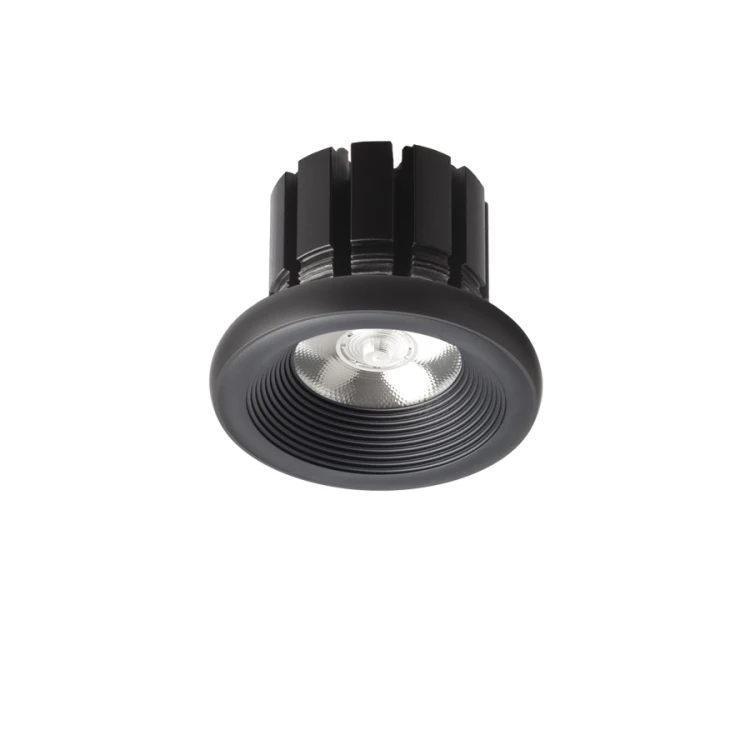 RENDL SHARM PLUS wpuszczana czarna 230V LED 10W 24° 3000K